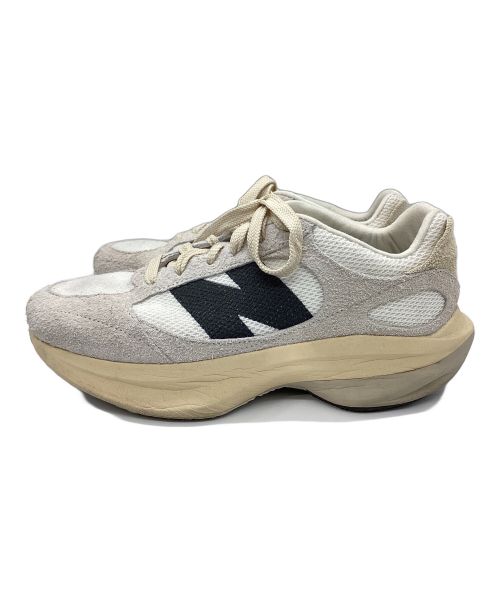NEW BALANCE（ニューバランス）NEW BALANCE (ニューバランス) ローカットスニーカー アイボリー×グレー サイズ:28.5の古着・服飾アイテム