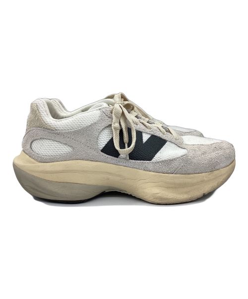 NEW BALANCE（ニューバランス）NEW BALANCE (ニューバランス) ローカットスニーカー アイボリー×グレー サイズ:28.5の古着・服飾アイテム