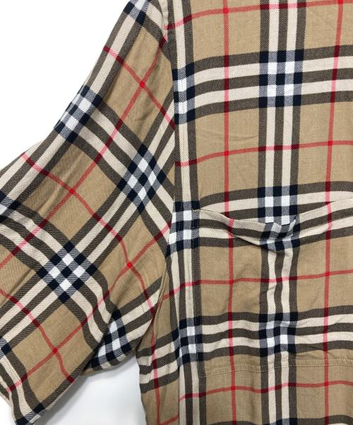 BURBERRY（バーバリー）BURBERRY (バーバリー) Vintage Check Twill Shirt ベージュ サイズ:Mの古着・服飾アイテム