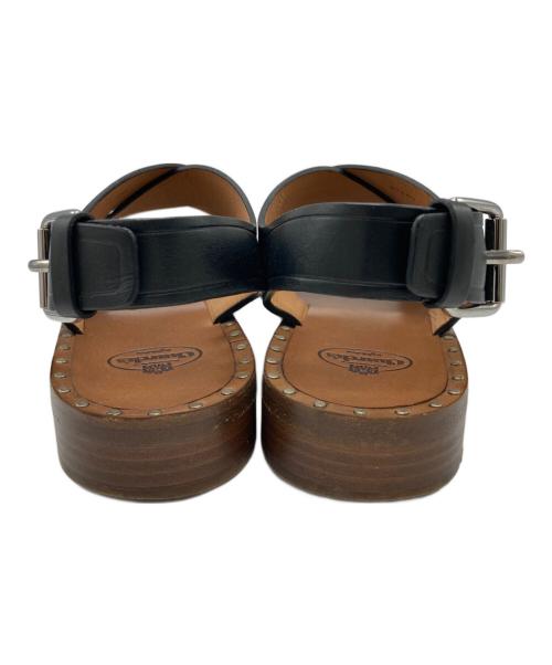 Church’s（チャーチ）Church’s (チャーチ) クロスストラップサンダル ブラック サイズ:36の古着・服飾アイテム