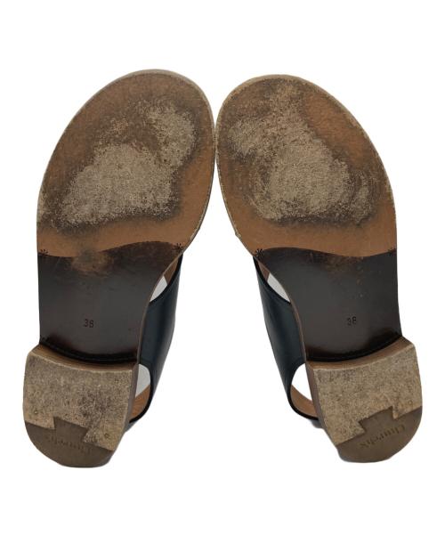 Church’s（チャーチ）Church’s (チャーチ) クロスストラップサンダル ブラック サイズ:36の古着・服飾アイテム