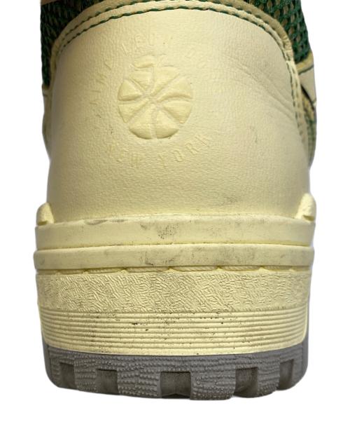 NEW BALANCE（ニューバランス）NEW BALANCE (ニューバランス) Aime Leon Dore (エメ レオン ドレ) スニーカー アイボリー×グリーン サイズ:29の古着・服飾アイテム