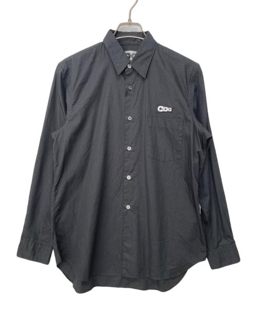 CDG（シーディージー）CDG (シーディージー) 長袖シャツ ブラック サイズ:Sの古着・服飾アイテム