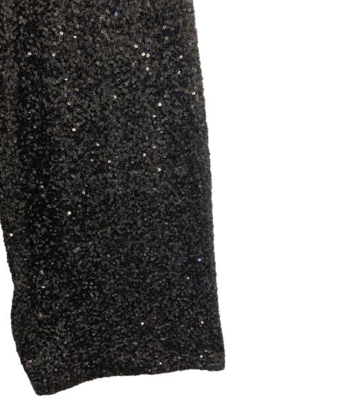 MAISON SPECIAL（メゾンスペシャル）MAISON SPECIAL (メゾンスペシャル) スパンコールイージーパンツ ブラック サイズ:Mの古着・服飾アイテム