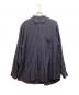 COMOLI（コモリ）の古着「ウールシルク コモリシャツ」｜ネイビー