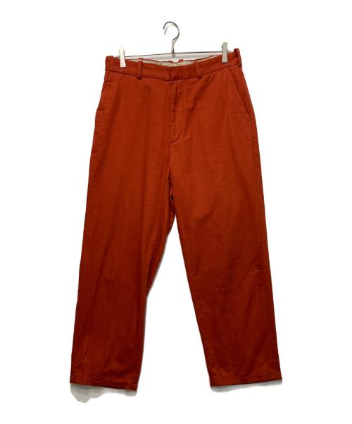 NICENESS（ナイスネス）NICENESS (ナイスネス) SHORTER カラースラックス レッド サイズ:Lの古着・服飾アイテム