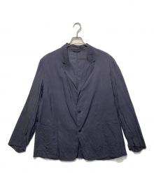 COMOLI（コモリ）の古着「コットンシルクジャケット」｜ネイビー