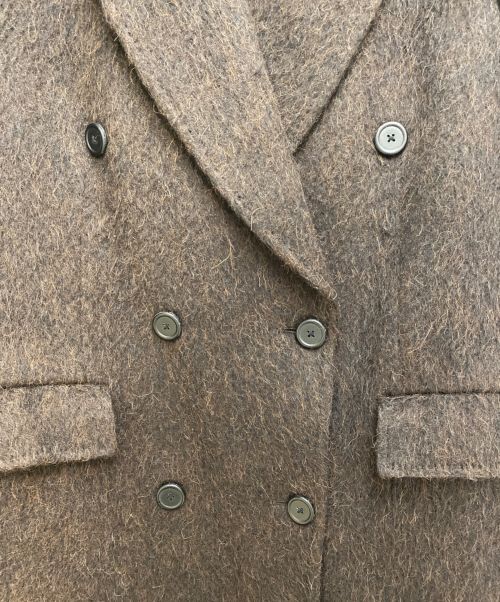 OUR LEGACY（アワーレガシー）OUR LEGACY (アワーレガシー) DB Coat Brown Hairy Alpaca ブラウン サイズ:38の古着・服飾アイテム