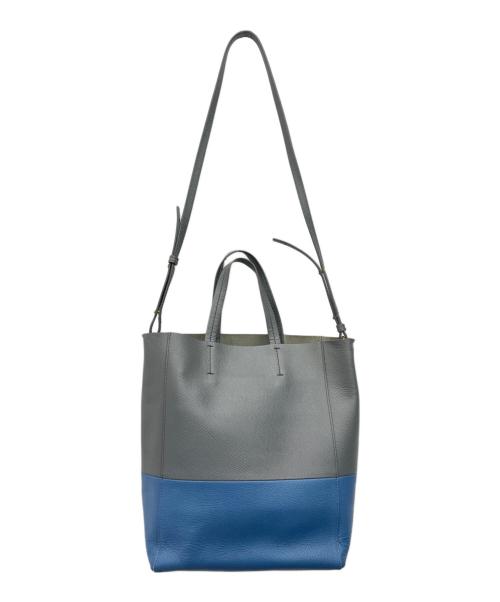 CELINE（セリーヌ）CELINE (セリーヌ) 2WAYトートバッグ グレーの古着・服飾アイテム