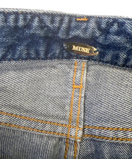 MUSE de Deuxieme Classe（ミューズ ドゥーズィエム クラス）MUSE de Deuxieme Classe (ミューズ ドゥーズィエム クラス) MONA BUGGY ブルー サイズ:34の古着・服飾アイテム