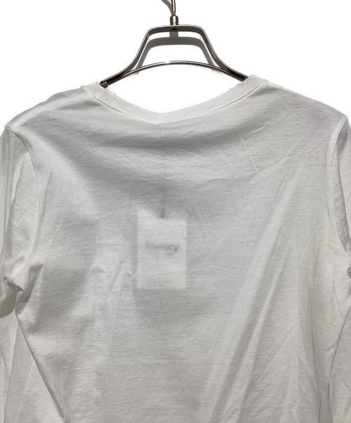 theory（セオリー）theory (セオリー) Apex Tee Pure Tiny Tee LS 2 J ホワイト サイズ:S 未使用品の古着・服飾アイテム