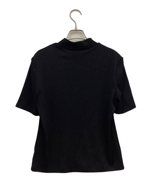 theory（セオリー）theory (セオリー) Shine Rib SS Rib Mocknk ブラック サイズ:Lの古着・服飾アイテム