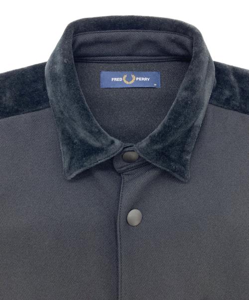 FRED PERRY（フレッドペリー）FRED PERRY (フレッドペリー) コーチジャケット ブラック サイズ:Mの古着・服飾アイテム