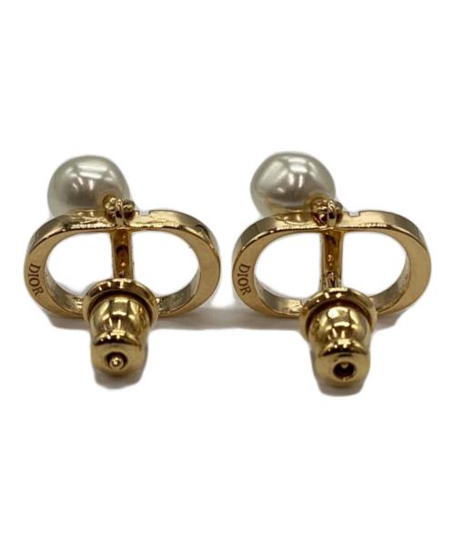 Dior（ディオール）Dior (ディオール) Petit CD ピアス ゴールドの古着・服飾アイテム