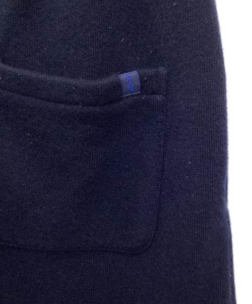LOOPWHEELER（ループウィラー）LOOPWHEELER (ループウィラー) カシミヤ裏毛パンツ ネイビー サイズ:X Largeの古着・服飾アイテム