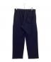 LOOPWHEELER (ループウィラー) カシミヤ裏毛パンツ ネイビー サイズ:X Large：18000円