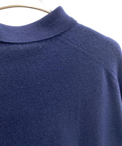 Acne studios（アクネ ストゥディオス）Acne studios (アクネ ストゥディオス) Polo Collar Sweater ネイビー サイズ:XLの古着・服飾アイテム