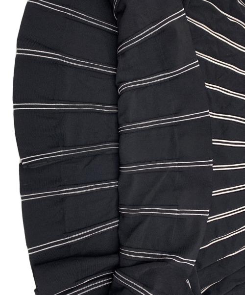 OFFWHITE（オフホワイト）OFFWHITE (オフホワイト) ロゴ プリーツ スカート ブラック サイズ:38の古着・服飾アイテム