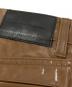 中古・古着 JOHN LAWRENCE SULLIVAN (ジョン ローレンス サリバン) COATED COTTON SWITCHING PANTS ブラウン サイズ:44：3000円