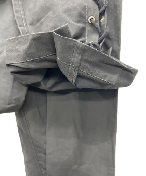 LEMAIRE（ルメール）LEMAIRE (ルメール) レースアップパンツ チャコールグレー サイズ:34の古着・服飾アイテム