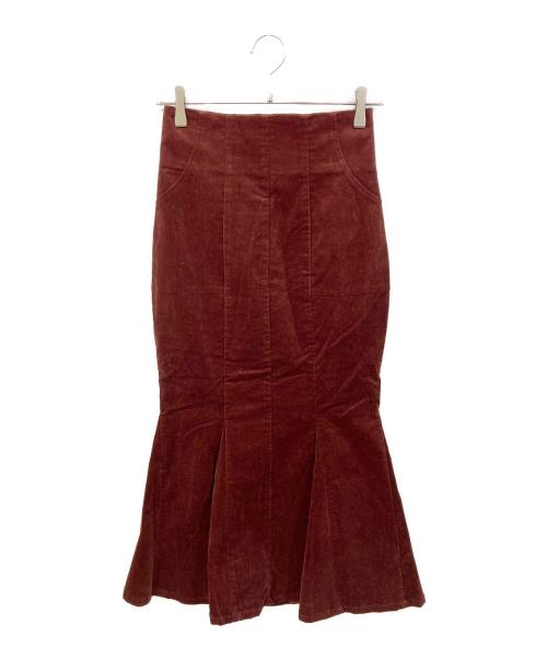 HER LIP TO（ハーリップトゥ）HER LIP TO (ハーリップトゥ) Calla Lily Skirt ブラウン サイズ:Sの古着・服飾アイテム