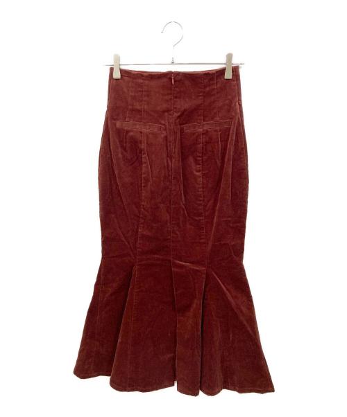 HER LIP TO（ハーリップトゥ）HER LIP TO (ハーリップトゥ) Calla Lily Skirt ブラウン サイズ:Sの古着・服飾アイテム