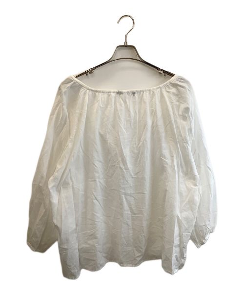 my weakness（マイ ウィークネス）my weakness (マイ ウィークネス) スモックブラウス ホワイト サイズ:Fの古着・服飾アイテム