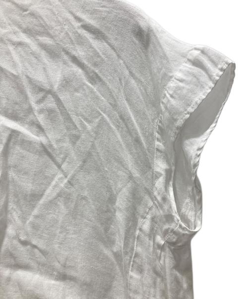 オオカミとフクロウ（オオカミトフクロウ）オオカミとフクロウ (オオカミトフクロウ) リネンブラウス ホワイト サイズ:表記サイズ無しの古着・服飾アイテム