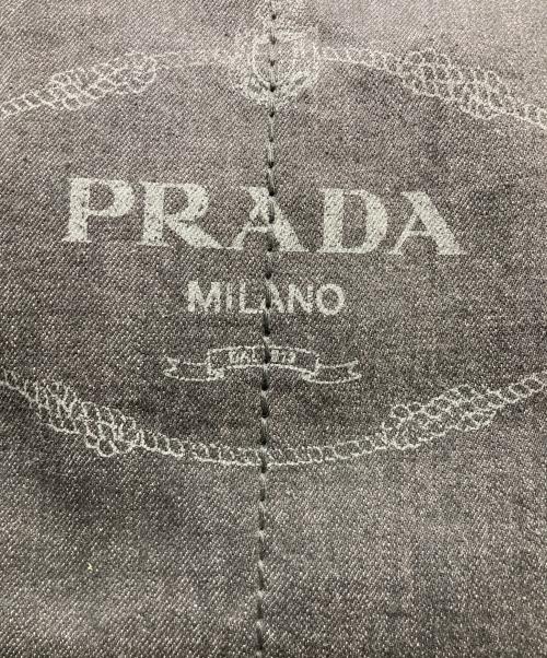 PRADA（プラダ）PRADA (プラダ) 2WAYトートバッグ ブラックの古着・服飾アイテム