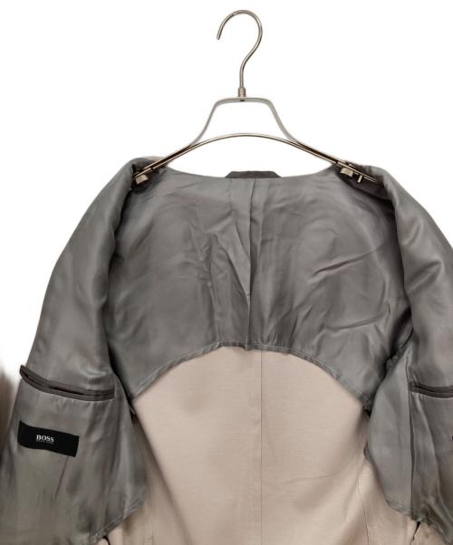 BOSS HUGO BOSS（ボス ヒューゴボス）BOSS HUGO BOSS (ボス ヒューゴボス) テーラードジャケット ベージュ サイズ:46の古着・服飾アイテム