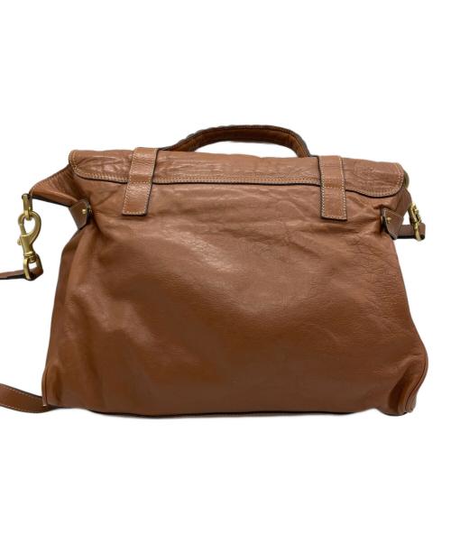 MULBERRY（マルベリー）MULBERRY (マルベリー) アレクサ2WAYバッグ ブラウンの古着・服飾アイテム