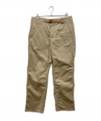 THE NORTHFACE PURPLELABELザ・ノースフェイス パープルレーベル）の古着「STRETCH TWILL WIDE PANTS」｜ベージュ