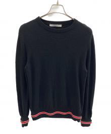 GIVENCHY（ジバンシィ）の古着「クルーネックニット」｜ブラック