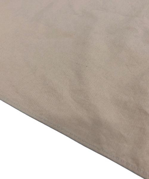 CURRENTAGE（カレンテージ）CURRENTAGE (カレンテージ) コットンボウタイシャツワンピース ベージュ サイズ:-の古着・服飾アイテム