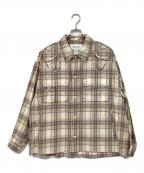 F/CE.エフシーイー）の古着「チェッククライマーシャツ」｜ベージュ