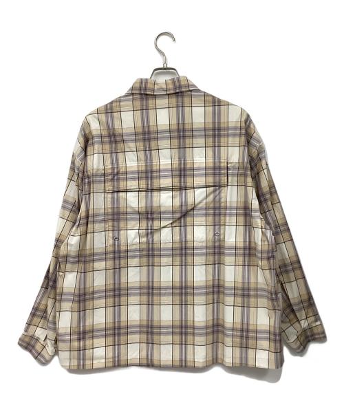F/CE.（エフシーイー）F/CE. (エフシーイー) チェッククライマーシャツ ベージュ サイズ:Lの古着・服飾アイテム