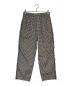 BALENCIAGA（バレンシアガ）の古着「ハウンドトゥースチェックロングパンツ」｜ブラウン