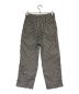 BALENCIAGA (バレンシアガ) ハウンドトゥースチェックロングパンツ ブラウン サイズ:46：30000円