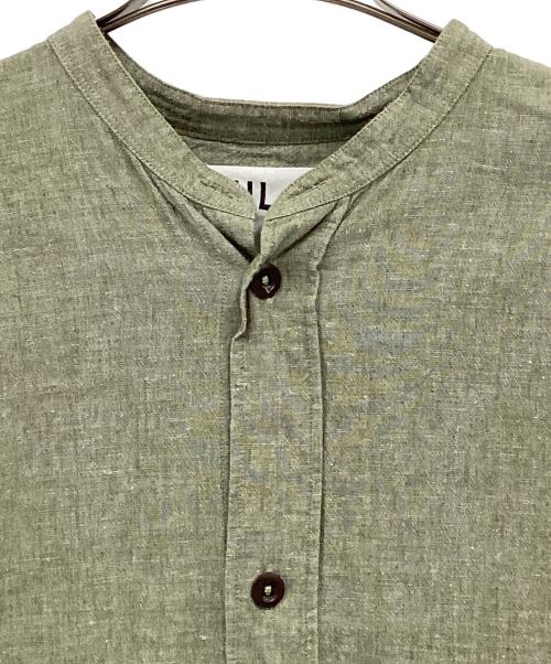 MHL（マーガレットハウエル）MHL (マーガレットハウエル) COTTON LINEN CHAMBRAY グリーン サイズ:Mの古着・服飾アイテム