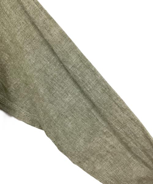 MHL（マーガレットハウエル）MHL (マーガレットハウエル) COTTON LINEN CHAMBRAY グリーン サイズ:Mの古着・服飾アイテム