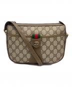 GUCCIグッチ）の古着「OLD GUCCI　ショルダーバッグ」｜ブラウン
