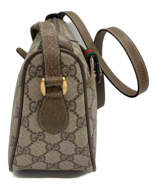 GUCCI（グッチ）GUCCI (グッチ) OLD GUCCI　ショルダーバッグ ブラウンの古着・服飾アイテム