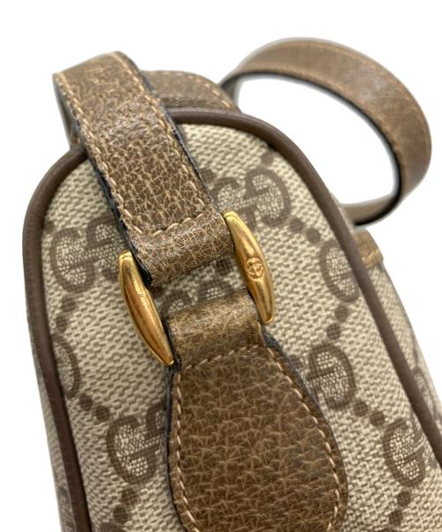 GUCCI（グッチ）GUCCI (グッチ) OLD GUCCI　ショルダーバッグ ブラウンの古着・服飾アイテム