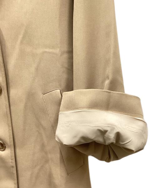 COHINA（コヒナ）COHINA (コヒナ) ベーシックとろみトレンチコート ベージュ サイズ:Regularの古着・服飾アイテム