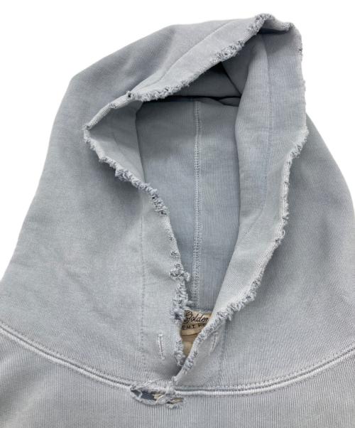 REMI RELIEF（レミレリーフ）REMI RELIEF (レミレリーフ) DENVER フードスウェット ライトブルー サイズ:Mの古着・服飾アイテム