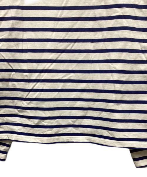 SURT（サート）SURT (サート) BORDER シャツ　　ボーダーシャツ アイボリー サイズ:Freeの古着・服飾アイテム
