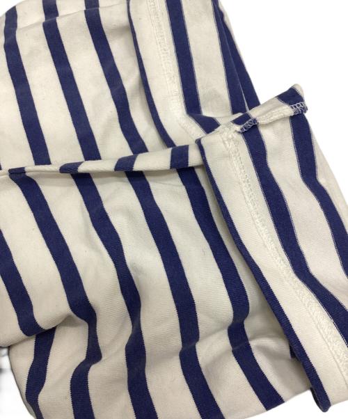 SURT（サート）SURT (サート) BORDER シャツ　　ボーダーシャツ アイボリー サイズ:Freeの古着・服飾アイテム