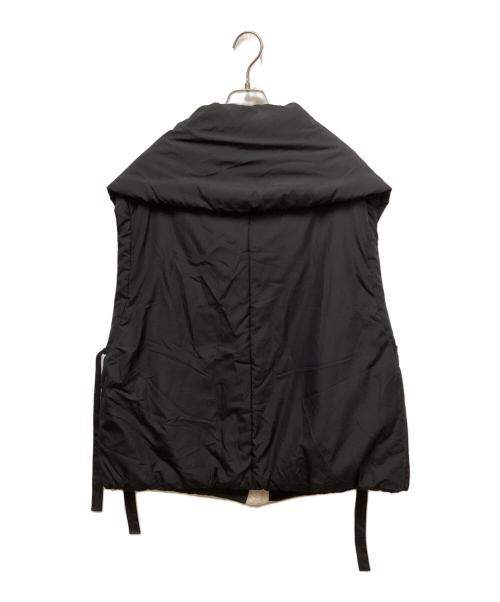 eimee law（エイミーロウ）Eimee Law (エイミーロウ) 中綿ベスト ブラック サイズ:38 未使用品の古着・服飾アイテム