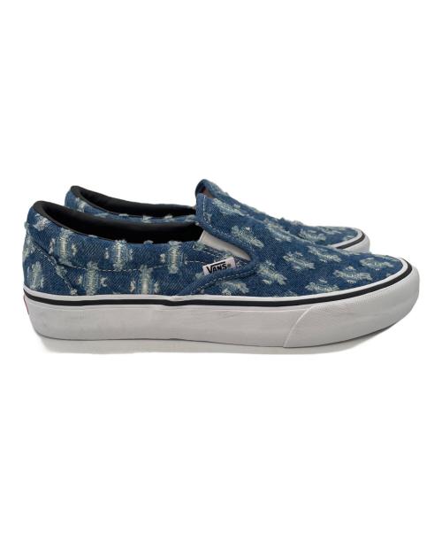 VANS（ヴァンズ）VANS (バンズ) SUPREME (シュプリーム) スニーカー ブルー サイズ:US9.5 未使用品の古着・服飾アイテム