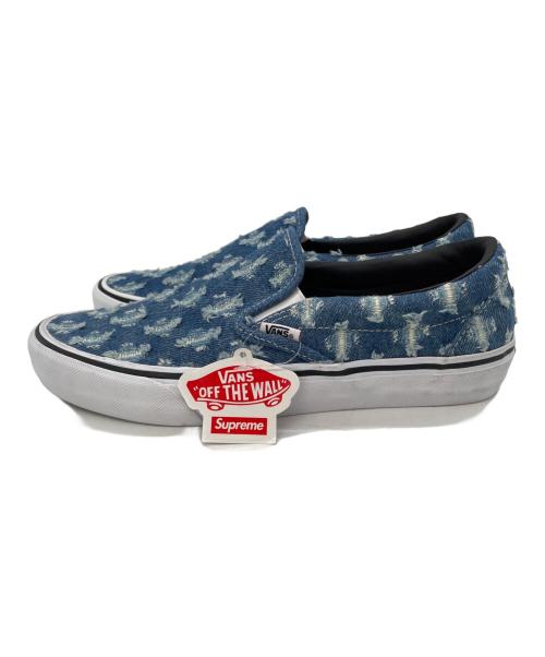 VANS（ヴァンズ）VANS (バンズ) SUPREME (シュプリーム) スニーカー ブルー サイズ:US9.5 未使用品の古着・服飾アイテム